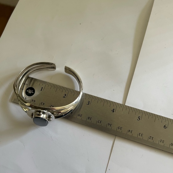 Sterling silver bangle - Picture 7 of 9